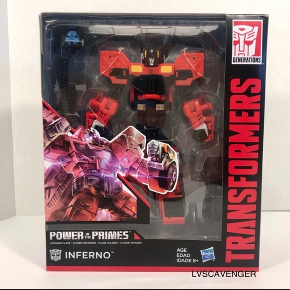 Hasbro Other - Transformers Hasbro Power of the Primes Voyagers Class Inferno!